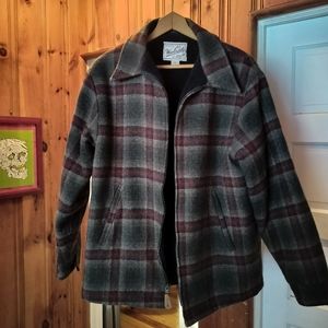 Vintage Plaid Woolrich Jacket